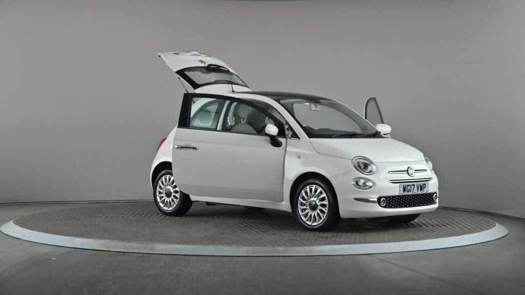 Fiat 500 1.2 Lounge WG17VWP White #5