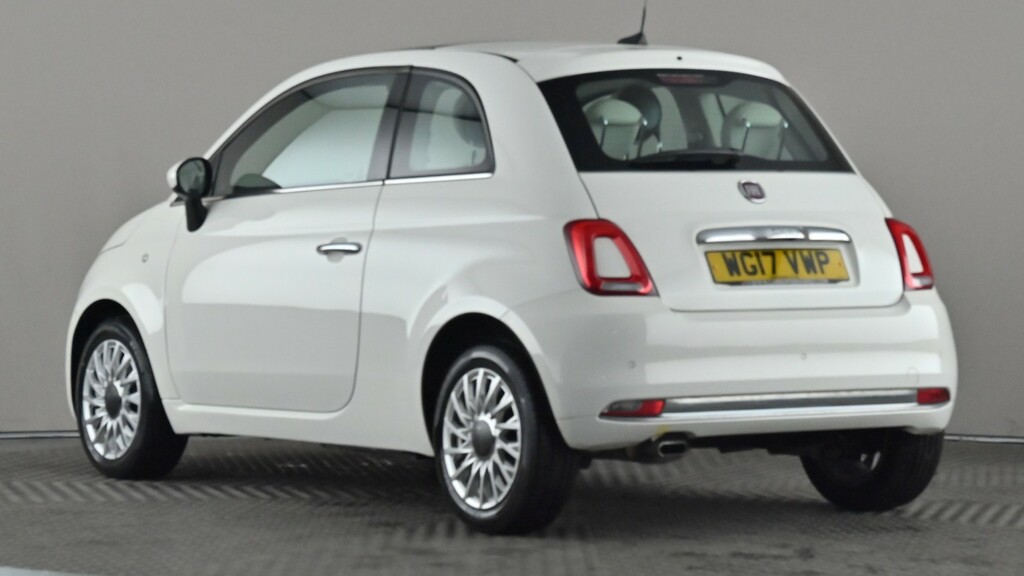 Fiat 500 1.2 Lounge WG17VWP White #6