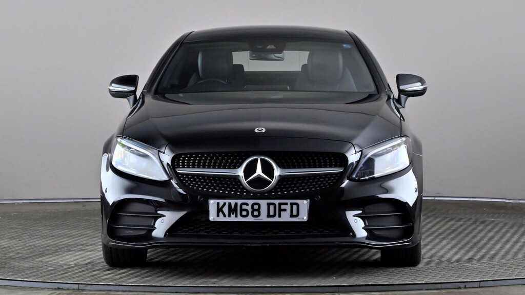 Mercedes-Benz C Class C200 Amg Line Premium 9G-tronic KM68DFD Black #2