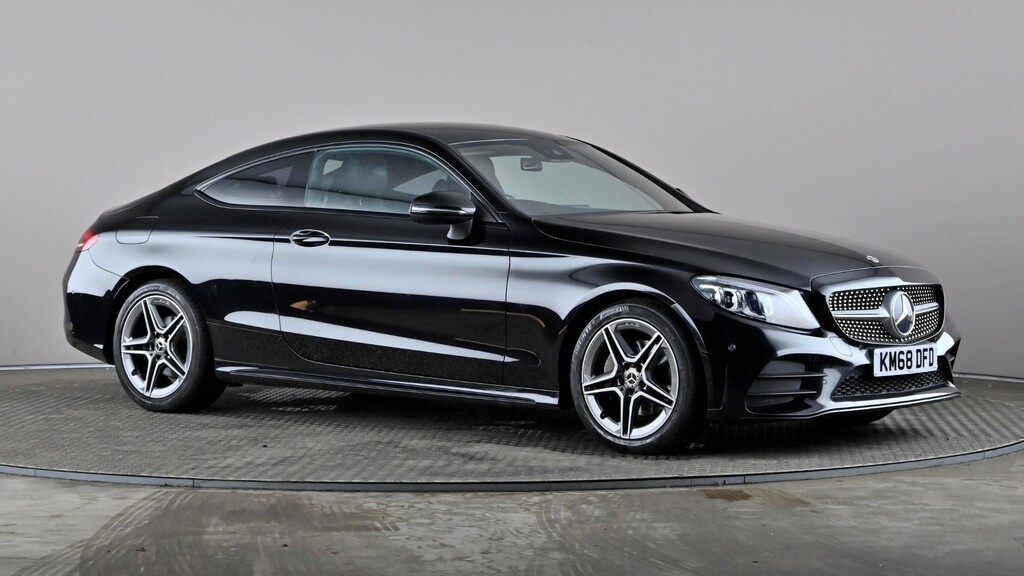 Mercedes-Benz C Class C200 Amg Line Premium 9G-tronic Black