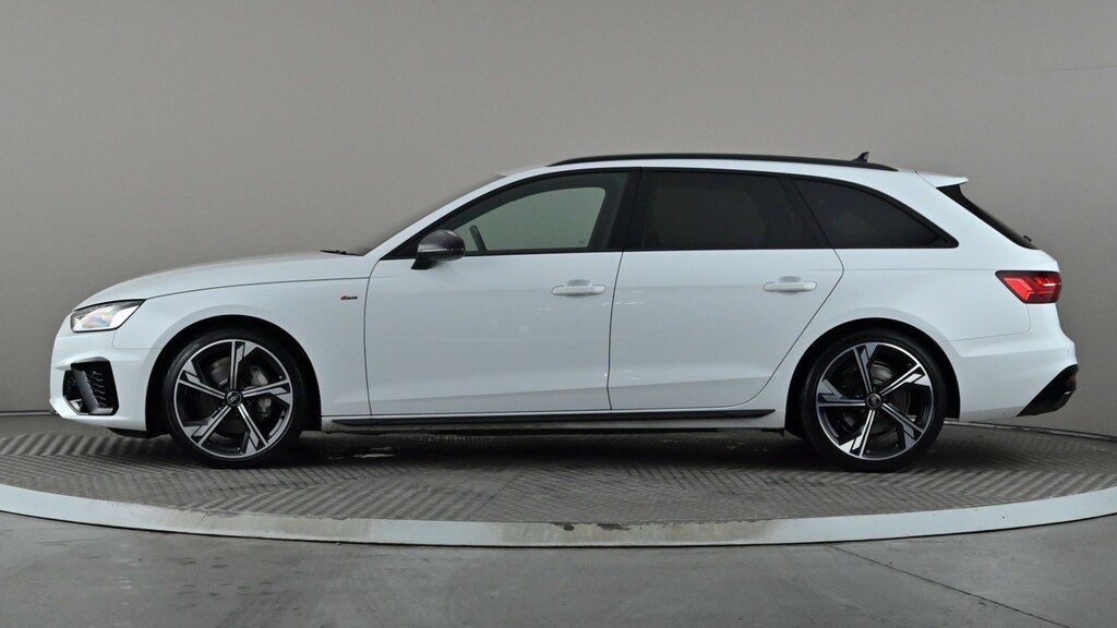 Audi A4 40 Tfsi 204 Black Edition S Tronic LM73ZWY White #3
