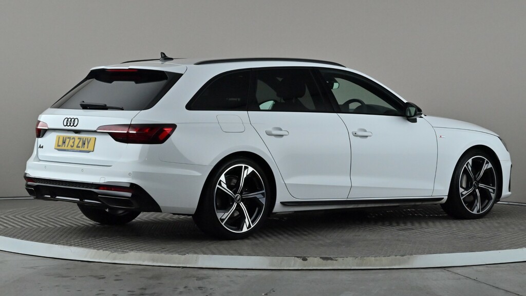 Audi A4 40 Tfsi 204 Black Edition S Tronic LM73ZWY White #6