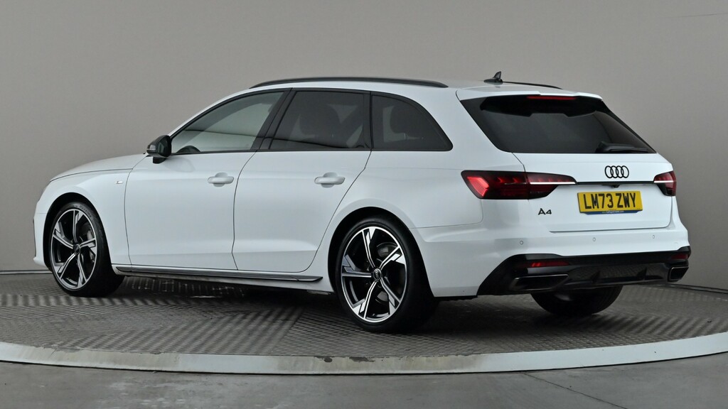 Audi A4 40 Tfsi 204 Black Edition S Tronic LM73ZWY White #4