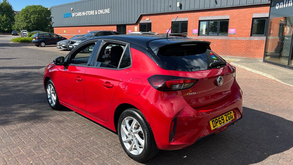 Vauxhall Corsa 1.2 Turbo Sri DP69ZGG Red #4