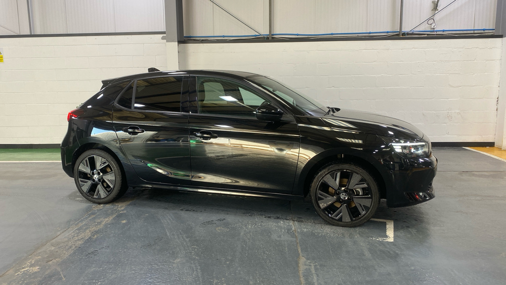 Vauxhall Corsa-e 115Kw Ultimate 51Kwh KN74XRV Black #3
