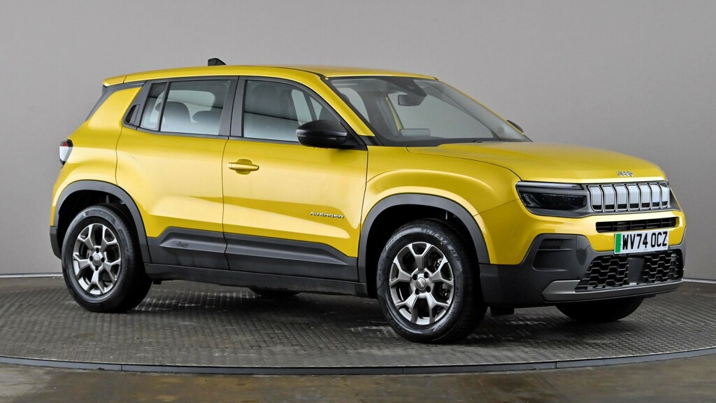 Jeep Avenger 115Kw Longitude 54Kwh Yellow