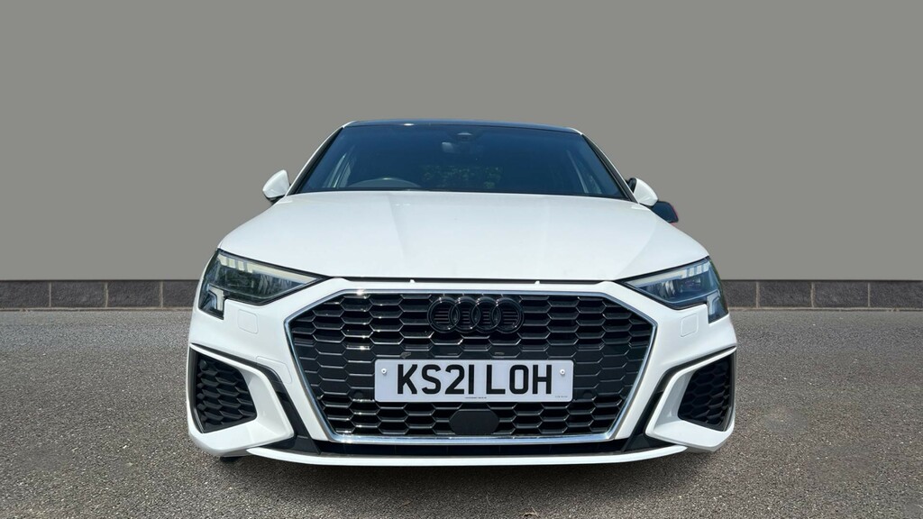 Audi A3 40 Tfsi E S Line S Tronic KS21LOH White #2