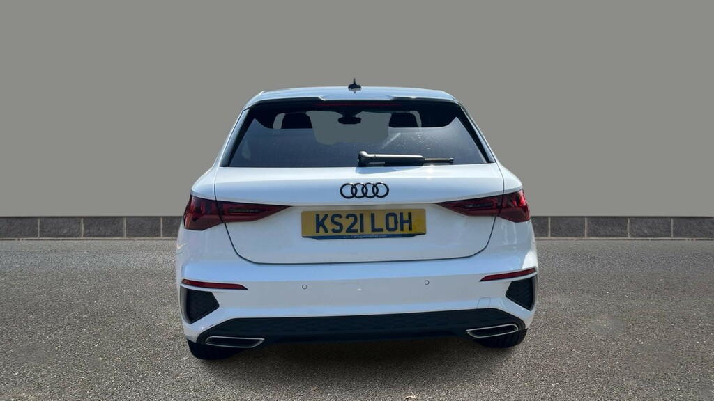 Audi A3 40 Tfsi E S Line S Tronic KS21LOH White #5