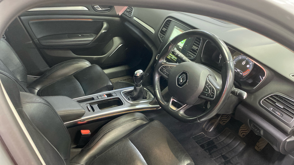 Renault Megane 1.5 Dci Signature Nav Silver #4