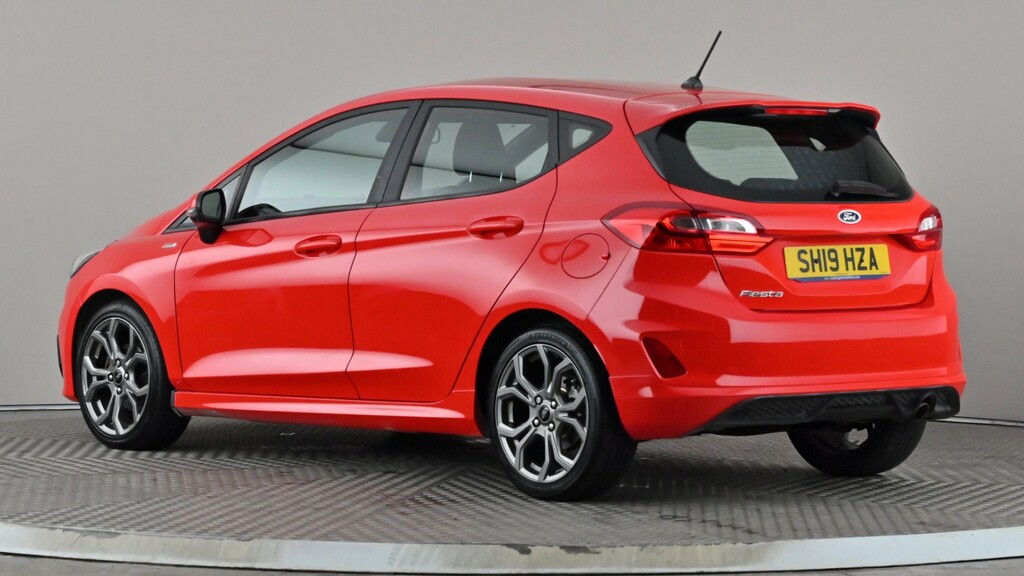 Ford Fiesta 1.0 Ecoboost 125 St-line SH19HZA Red #4