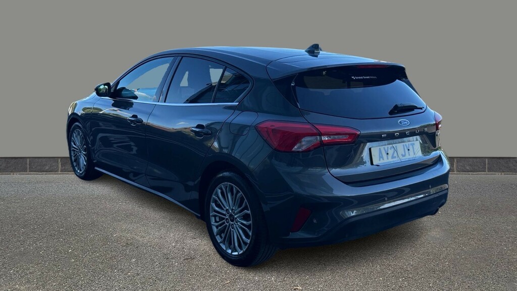 Ford Focus 1.0 Ecoboost Hybrid Mhev 125 Titanium X Ed AY21JYT Grey #4