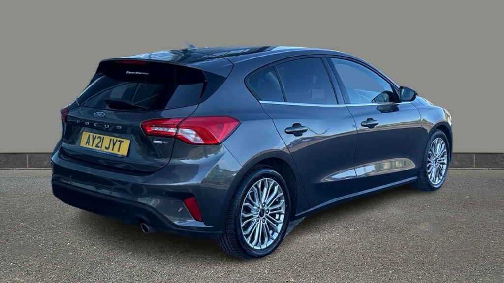 Ford Focus 1.0 Ecoboost Hybrid Mhev 125 Titanium X Ed AY21JYT Grey #6