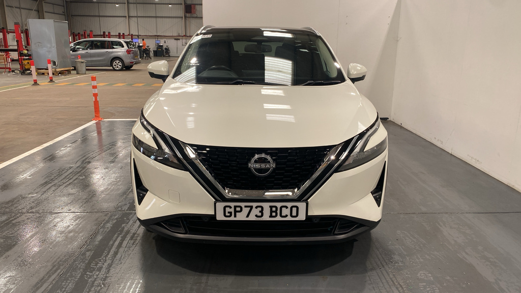 Nissan Qashqai 1.3 Dig-t Mh N-connecta GP73BCO White #6