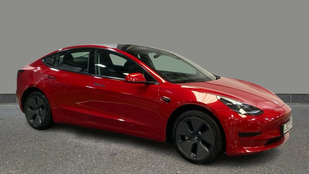 Tesla Model 3 Rwd Auto Red