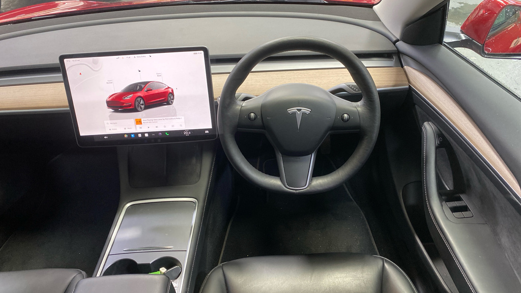 Tesla Model 3 Rwd Auto LB23VXD Red #5
