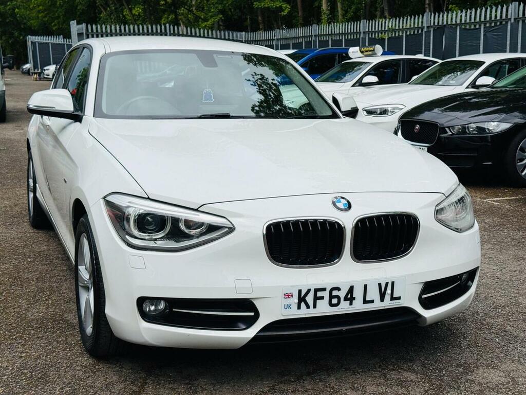 BMW 1 Series 1.6 116I Sport Hatchback Euro 6 S KF64LVL White #3