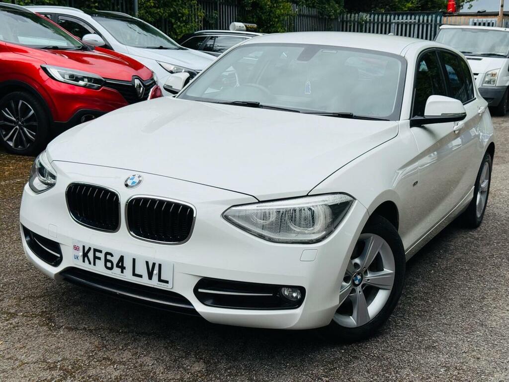 BMW 1 Series 1.6 116I Sport Hatchback Euro 6 S KF64LVL White #2