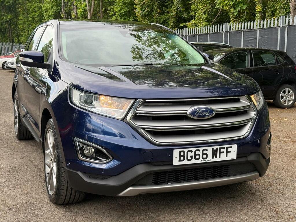 Ford Edge 2.0 Tdci Titanium Powershift Awd Euro 6 Ss Blue #3
