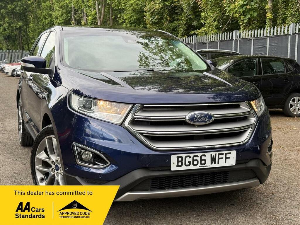 Ford Edge 2.0 Tdci Titanium Powershift Awd Euro 6 Ss Blue