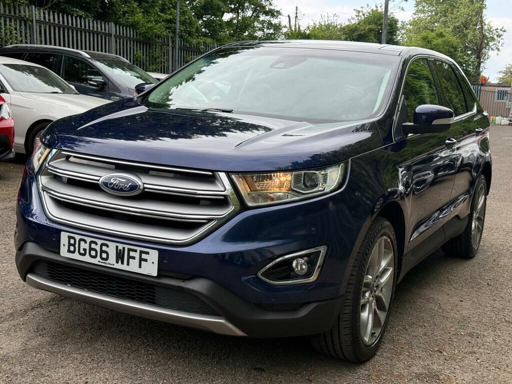 Ford Edge 2.0 Tdci Titanium Powershift Awd Euro 6 Ss Blue #4
