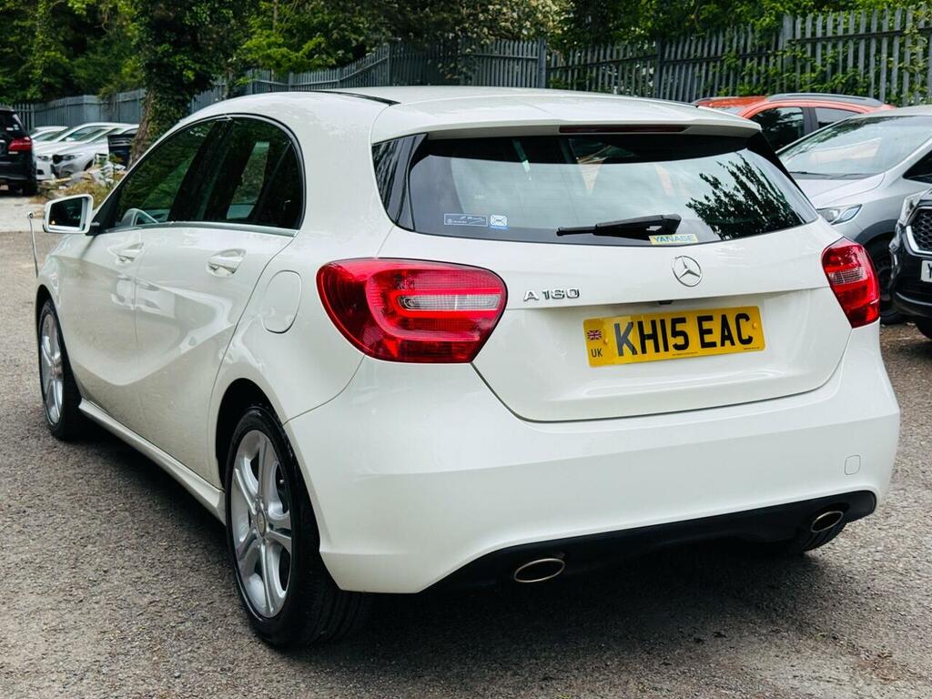 Mercedes-Benz A Class 1.6 A180 Sport Hatchback 7G-dct Euro 6 KH15EAC White #5
