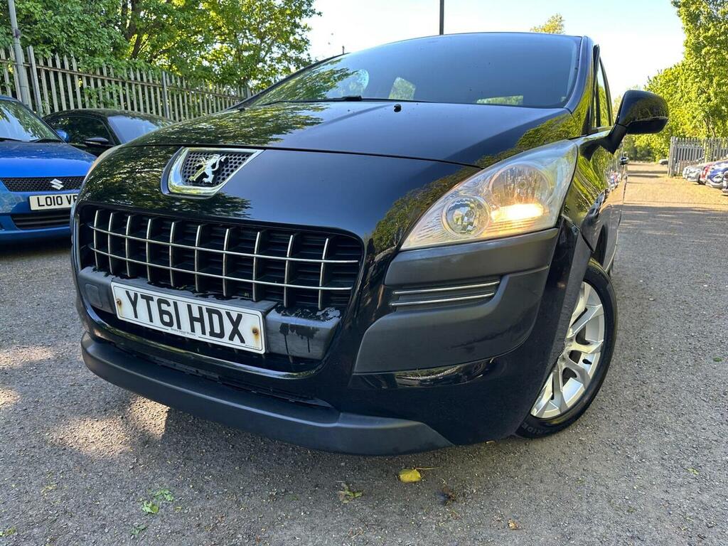 Peugeot 3008 1.6 Hdi Active Egc Euro 5 YT61HDX Black #2