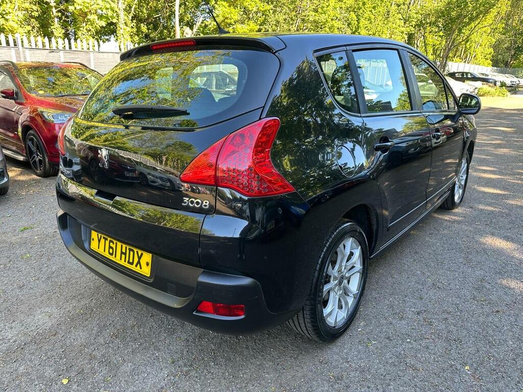 Peugeot 3008 1.6 Hdi Active Egc Euro 5 YT61HDX Black #6