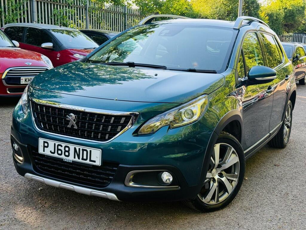Peugeot 2008 1.2 Puretech Allure Eat Euro 6 Ss PJ68NDL Green #2