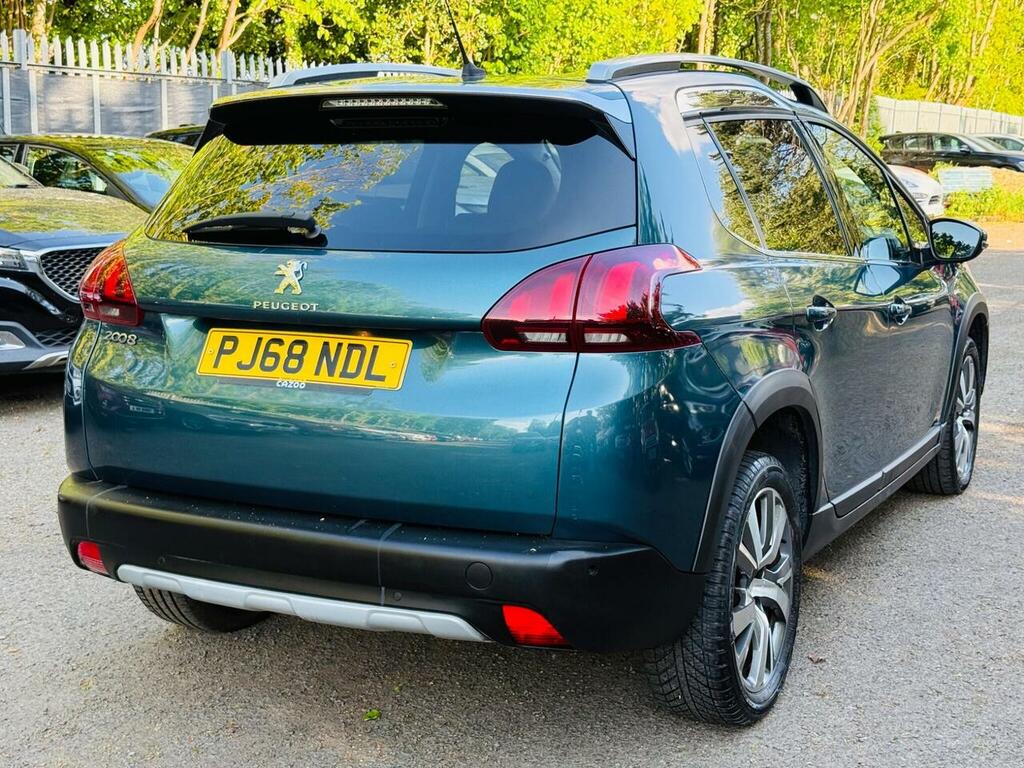 Peugeot 2008 1.2 Puretech Allure Eat Euro 6 Ss PJ68NDL Green #6