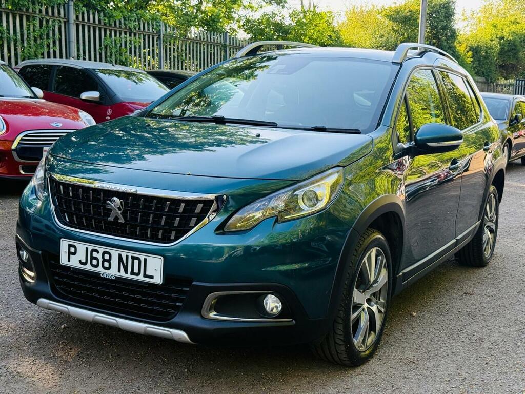 Peugeot 2008 1.2 Puretech Allure Eat Euro 6 Ss PJ68NDL Green #4