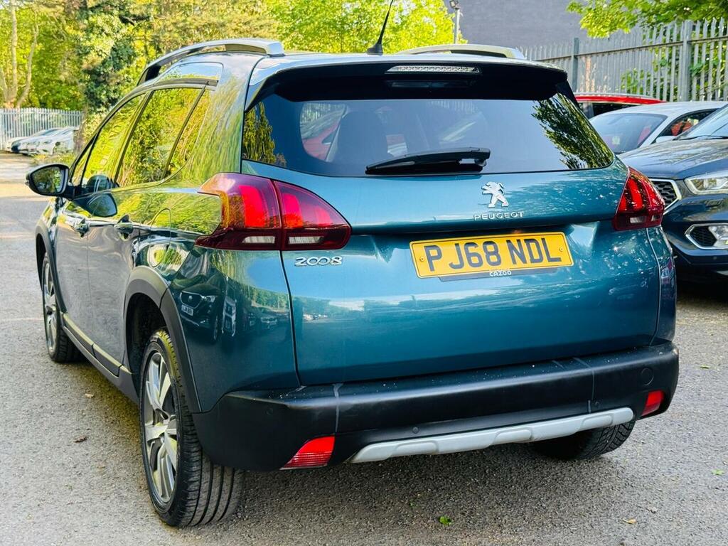 Peugeot 2008 1.2 Puretech Allure Eat Euro 6 Ss PJ68NDL Green #5