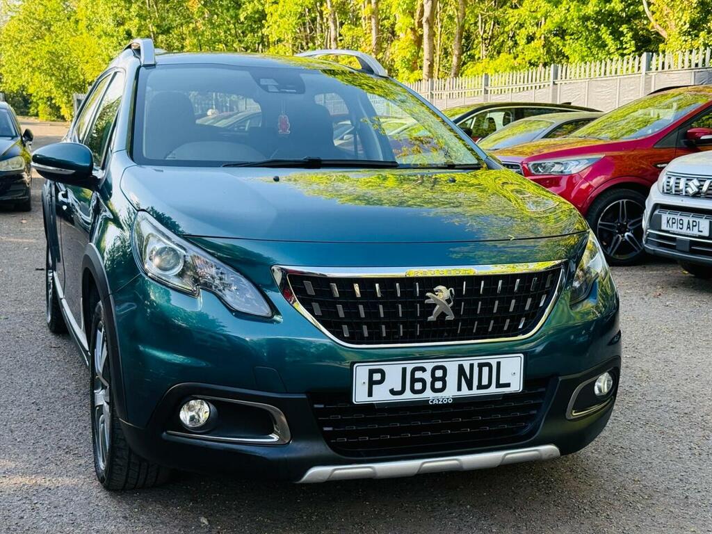 Peugeot 2008 1.2 Puretech Allure Eat Euro 6 Ss PJ68NDL Green #3