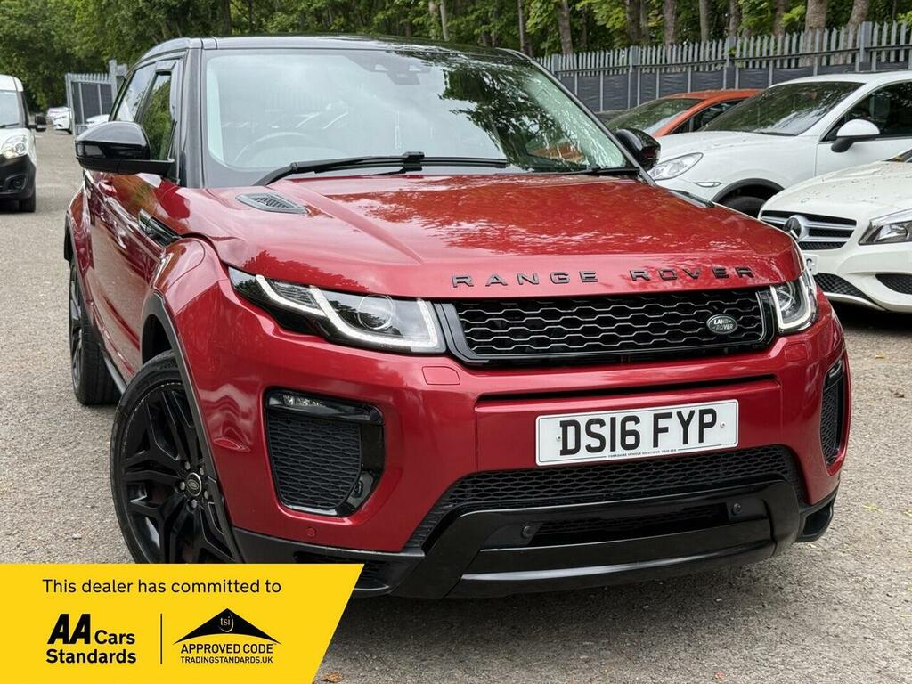 Land Rover Range Rover Evoque 2.0 Td4 Hse Dynamic 4Wd Euro 6 Ss Red