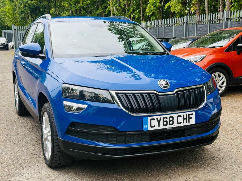 Skoda Karoq 1.6 Tdi Se Technology Dsg Euro 6 Ss CY68CHF Blue #3