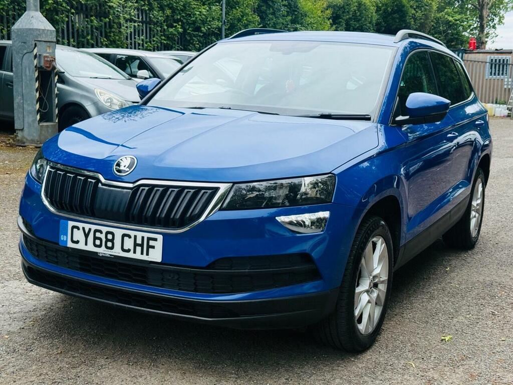 Skoda Karoq 1.6 Tdi Se Technology Dsg Euro 6 Ss CY68CHF Blue #4
