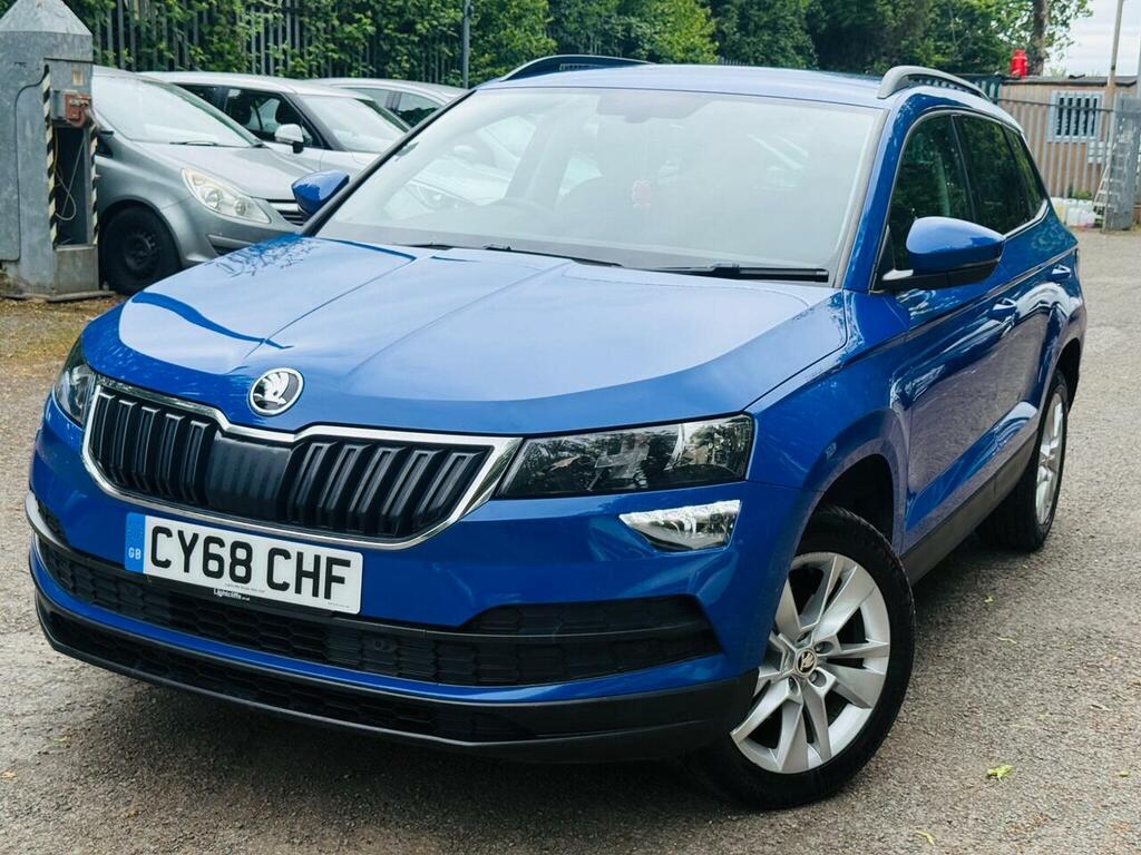 Skoda Karoq 1.6 Tdi Se Technology Dsg Euro 6 Ss CY68CHF Blue #2