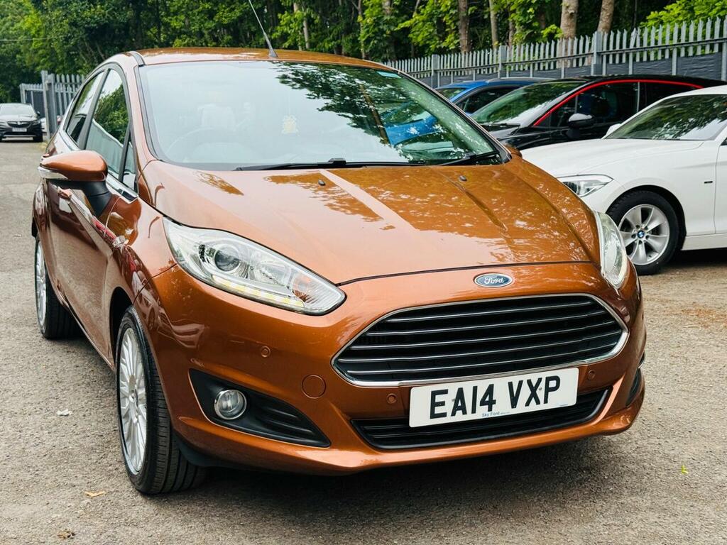 Ford Fiesta 1.0T Ecoboost Titanium Euro 5 Ss EA14VXP Yellow #3