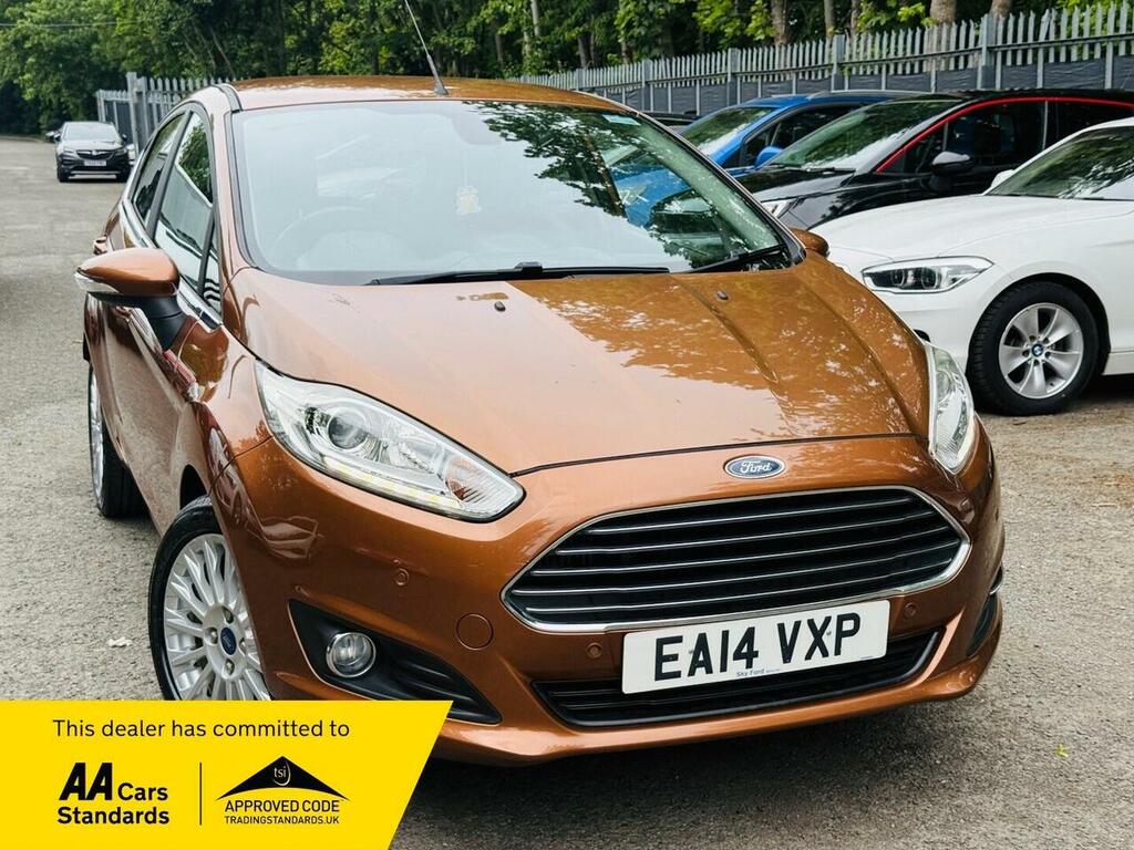 Ford Fiesta 1.0T Ecoboost Titanium Euro 5 Ss Yellow