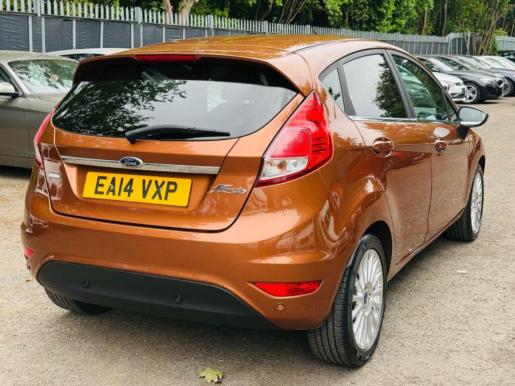Ford Fiesta 1.0T Ecoboost Titanium Euro 5 Ss EA14VXP Yellow #6