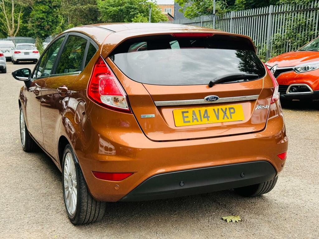 Ford Fiesta 1.0T Ecoboost Titanium Euro 5 Ss EA14VXP Yellow #5