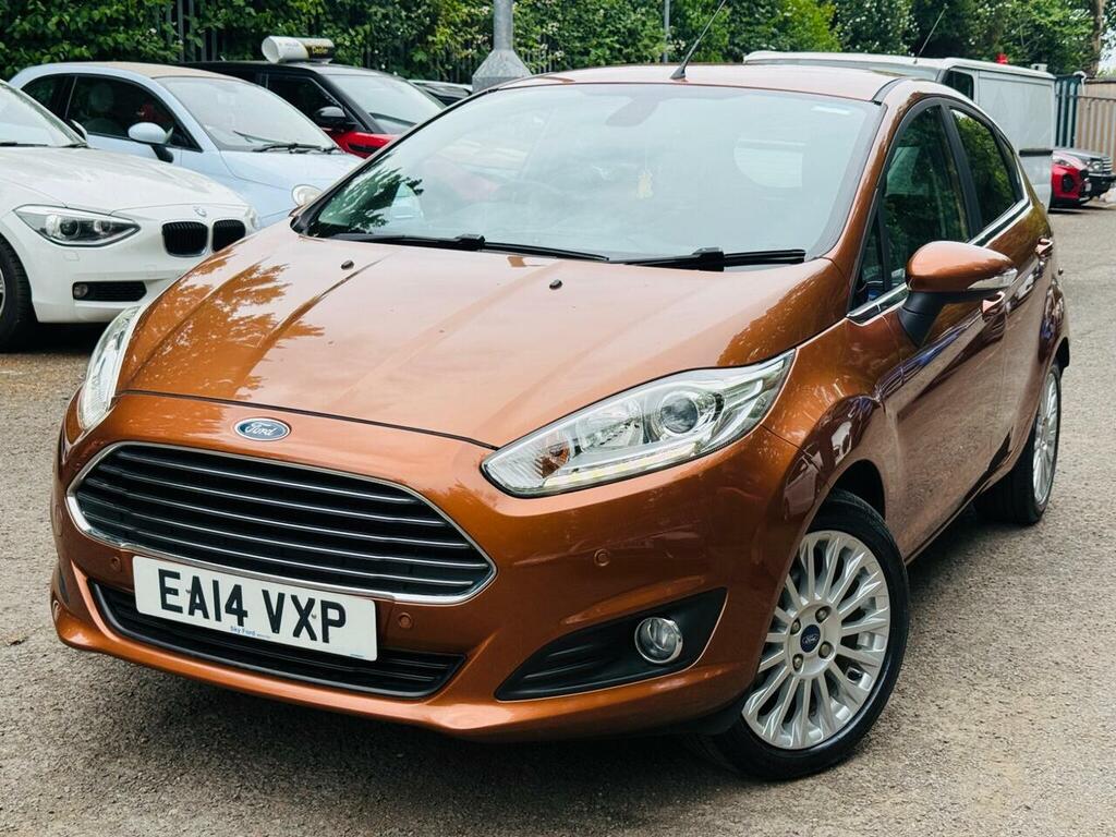 Ford Fiesta 1.0T Ecoboost Titanium Euro 5 Ss EA14VXP Yellow #2
