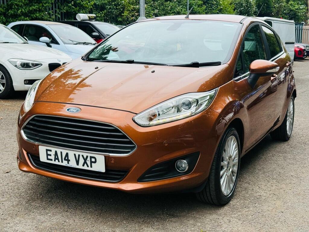 Ford Fiesta 1.0T Ecoboost Titanium Euro 5 Ss EA14VXP Yellow #4