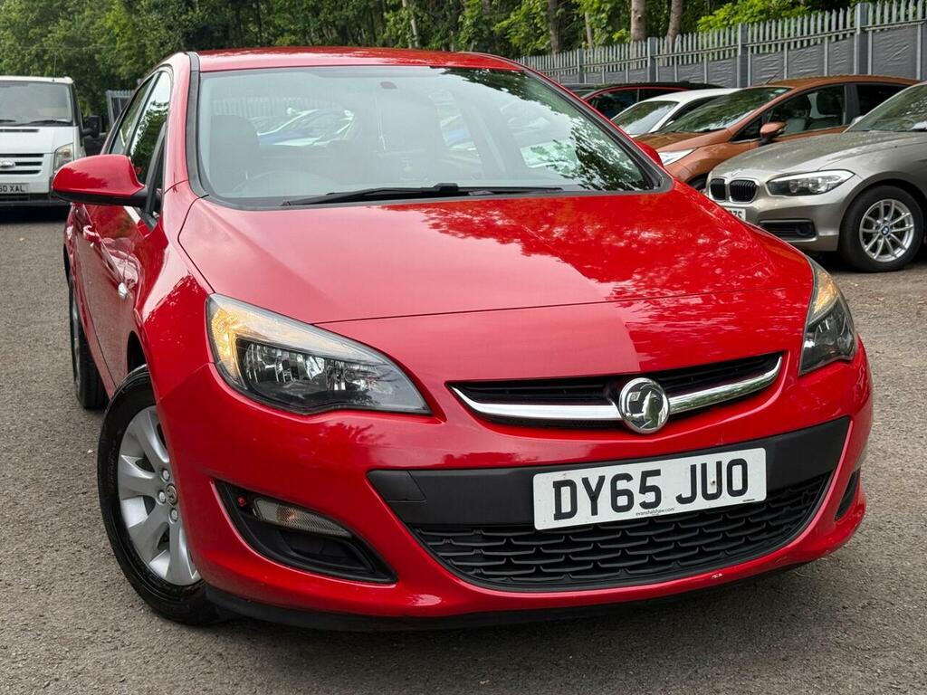 Vauxhall Astra 1.4I Design Euro 6 Red