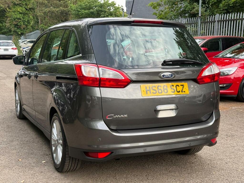 Ford Grand C-Max 1.5 Tdci Titanium Powershift Euro 6 Ss HS68SCZ Grey #5