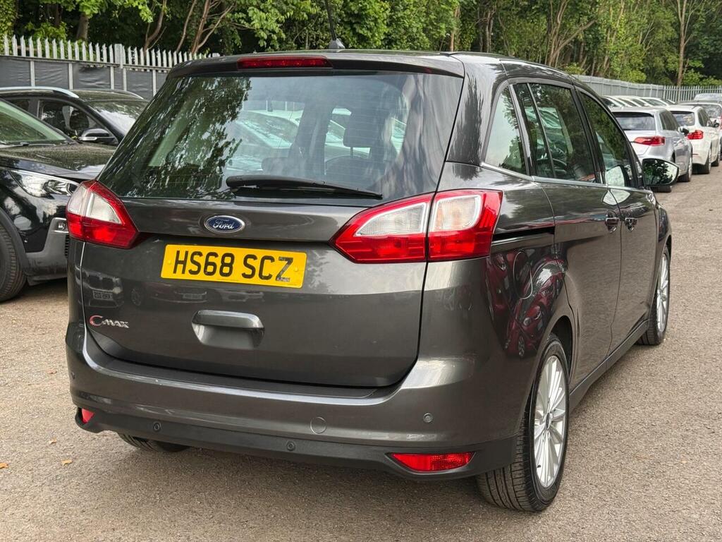 Ford Grand C-Max 1.5 Tdci Titanium Powershift Euro 6 Ss HS68SCZ Grey #6