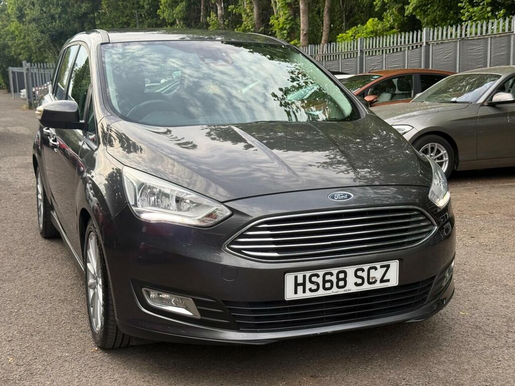 Ford Grand C-Max 1.5 Tdci Titanium Powershift Euro 6 Ss HS68SCZ Grey #3