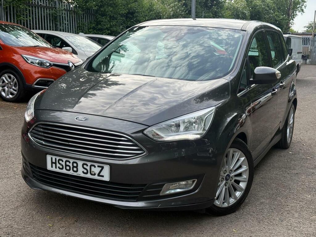 Ford Grand C-Max 1.5 Tdci Titanium Powershift Euro 6 Ss HS68SCZ Grey #2