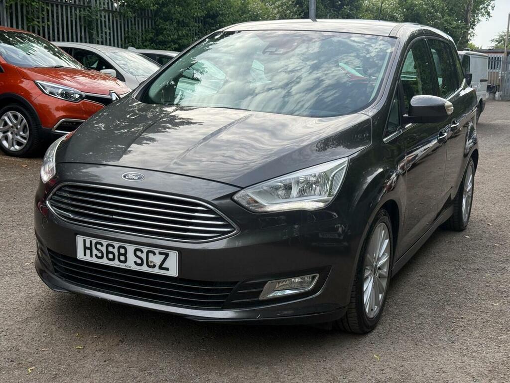 Ford Grand C-Max 1.5 Tdci Titanium Powershift Euro 6 Ss HS68SCZ Grey #4