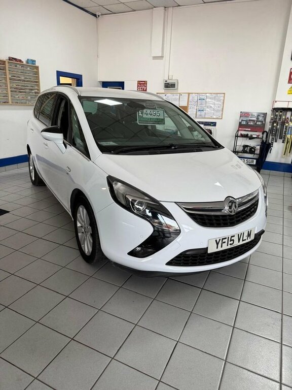 Vauxhall Zafira Tourer 2.0 Cdti Se Mpv Euro 5 130 Ps YF15VLM White #4