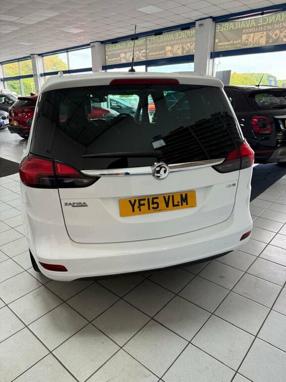 Vauxhall Zafira Tourer 2.0 Cdti Se Mpv Euro 5 130 Ps YF15VLM White #5